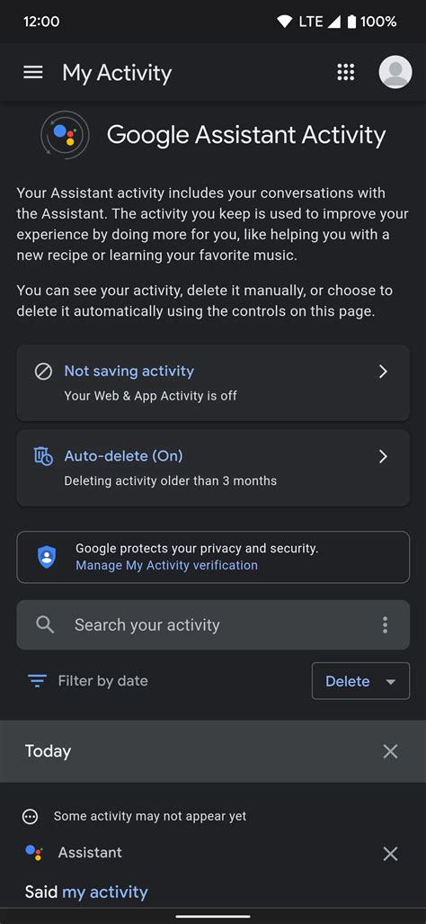 myactivity google com history